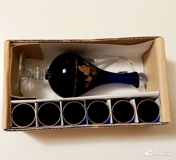 Графин с рюмками СССР