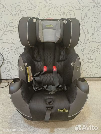 Автокресло детское Evenflo symphony e3