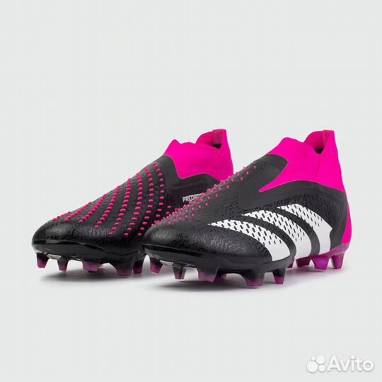 Бутсы Adidas Predator Accuracy+ FG Black Pink