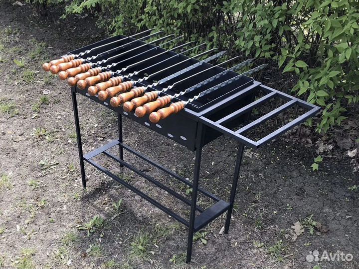 Мангал разборный 2 в 1 шашлык/плов / 3мм