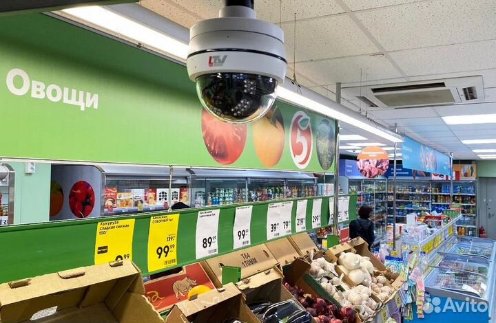 Установка видеонаблюдения