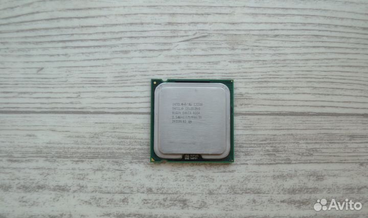 Процессор intel celeron e3300