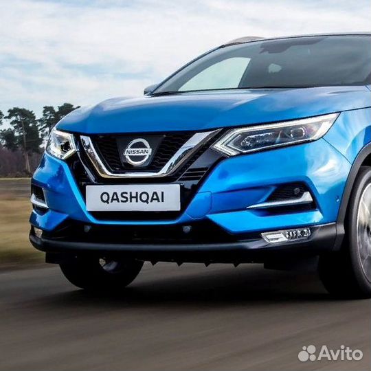 Бампер передний в цвет Nissan Qashqai 2 J11