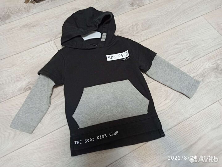 Пакет брендовой одежды на мальчика 80-86-92