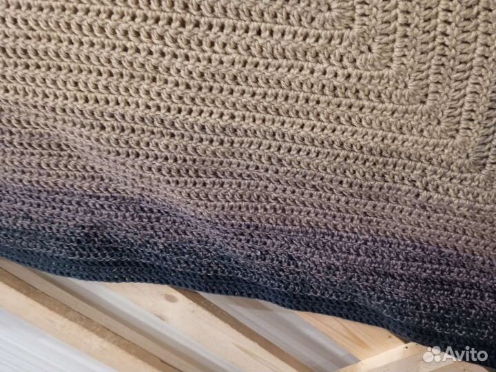 Шаль буктус трегольный градиент