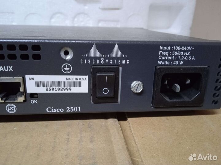 Маршрутизатор Cisco 2501