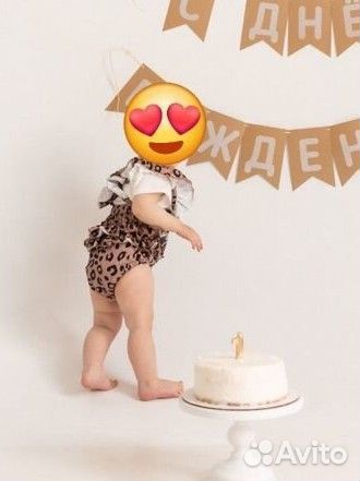 Леопардовое боди для девочки