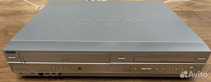 2 в 1 DVD+VHS рекордер BBK, оцифровка, новый