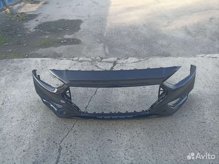 Бампер передний Hyundai Solaris 2-го поколения