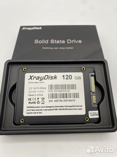 SSD диск Xraydisk Xray SATA (hxr120aeyxc4)
