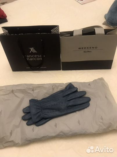 Новый шарф MaxMara и перчатки Francisco