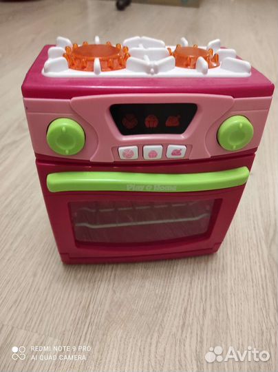 Кухня плита детская 20*9*17 см