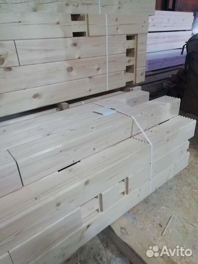 Профилированный брус сухой 150х200х6м