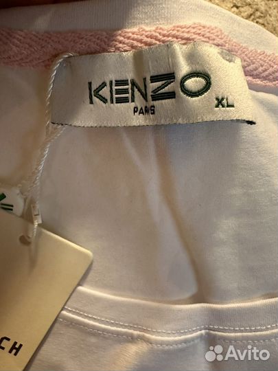 Футболка kenzo оригинал XL с этикеткой