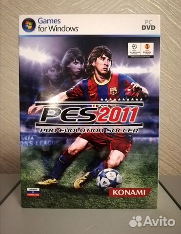 Pro Evolution Soccer 2011 DVD PC