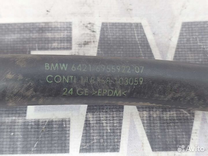 Патрубок клапана печки BMW E70