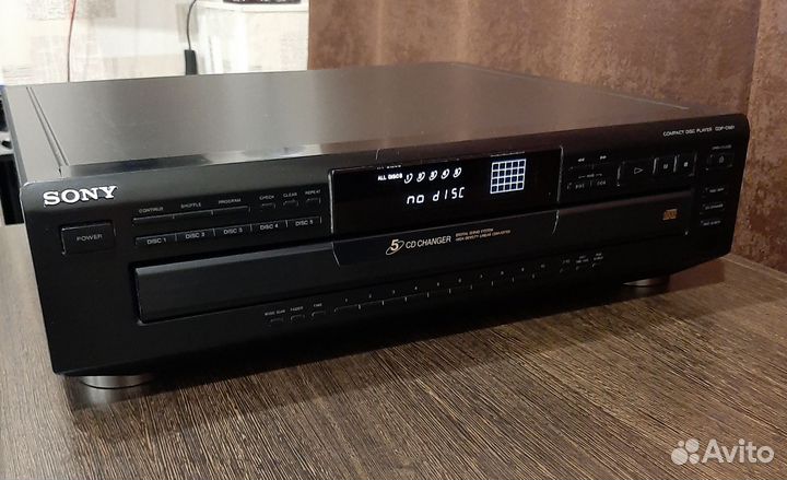 Cd проигрыватель sony cdp c661