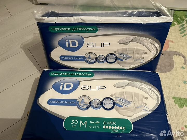 Памперсы для взрослых размер m по 30 штук