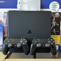 Sony PS4 slim 1000 GB 2208B 45 игр