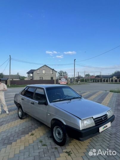 ВАЗ 21099 1.5 МТ, 2002, битый, 222 222 км