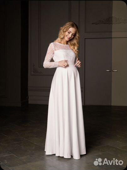 Платье свадебное для беременных
