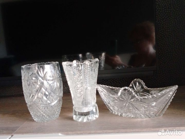 Ваза хрустальная СССР