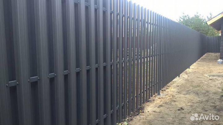 Забор из профлиста