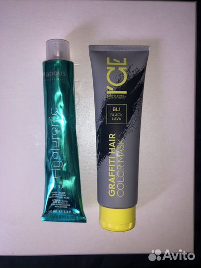 Краска kapous 4.0 корич, Маска ламиниров. новая