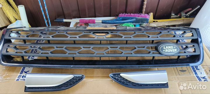 Решетка радиатора + жабры