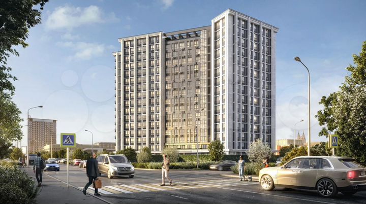 2-к. квартира, 42,5 м², 12/16 эт.