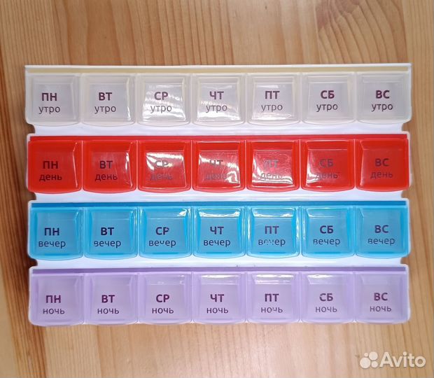 Таблетница на месяц