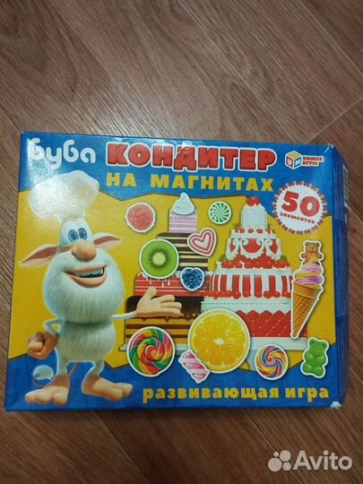 Развивающая игра кондитер на магнитах