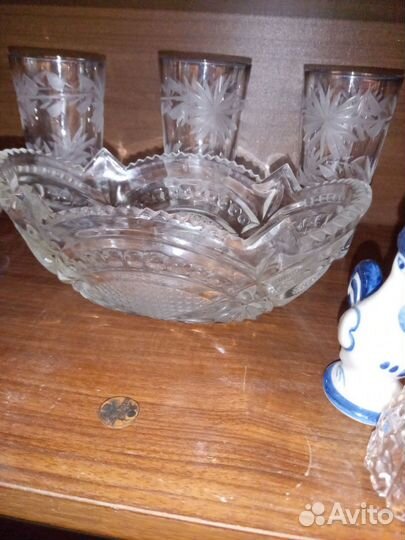 Вазы хрустальные СССР