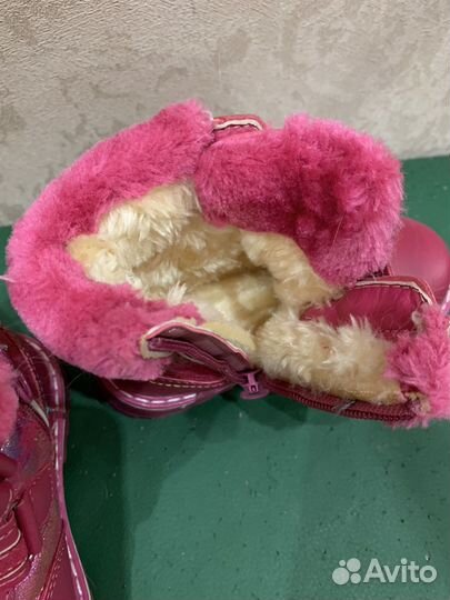 Сапоги зимние детские 24