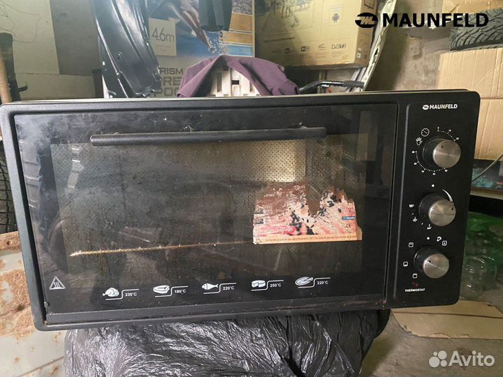 Под ремонт или разбор Мини-печь maunfeld сemoa