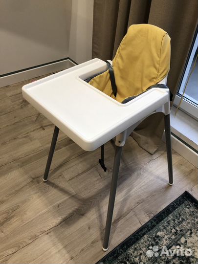 Детский стул IKEA с чехлом