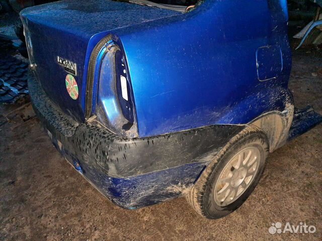 Крыло заднее правое Рено Логан 1