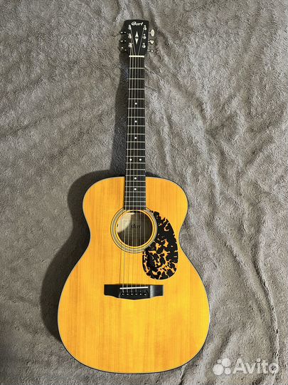 Электроакустическая гитара cort l 300 vf nat