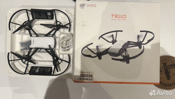 Квадрокоптер DJI Roze tello 2 АКБ
