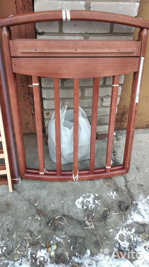 Кроватка детская с матрасом