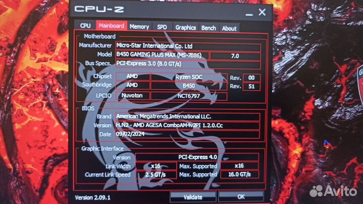 Msi B450 gaming plus max