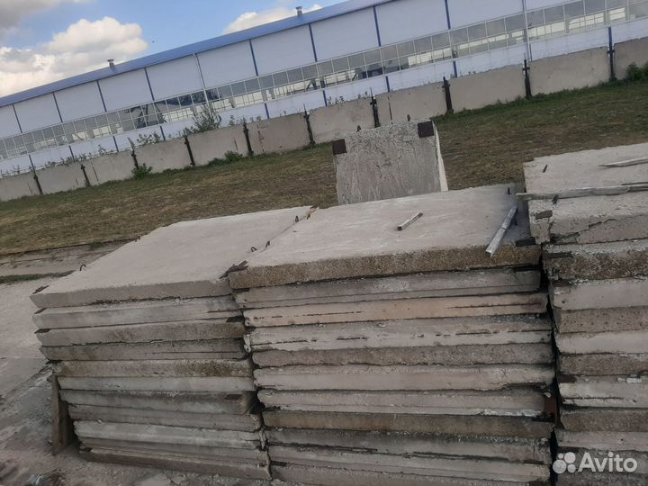 Заборные плиты