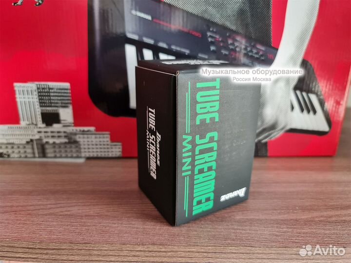 Ibanez Tsmini Tube Screamer Mini педаль овердрайв