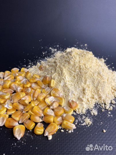 Мука кукурузная цельнозерновая