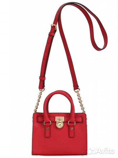 Сумка Michael Kors Mini красная оригинал