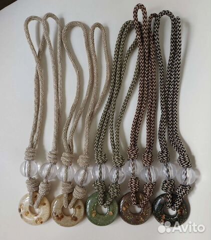 Подхваты для штор тюли портьер