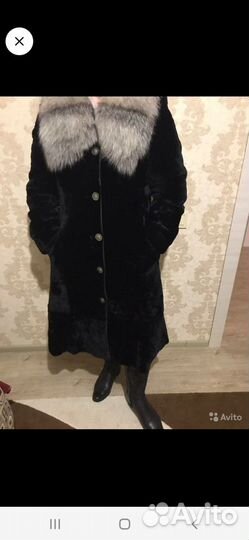 Шуба мутоновая