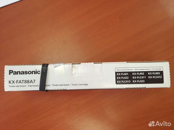 Картридж новый panasonic KX-fat88a7