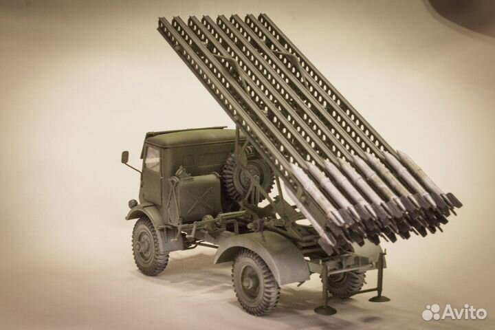 Бм-13-16 на базе W.O.T. 8 и грузовик 1/35 ICM