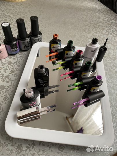 Набор для маникюра и наращивания ногтей